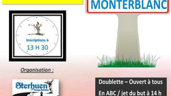 Concours en Doublette le 27 juillet 2024 - Monterblanc - 56250