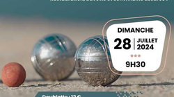 Concours en Doublette le 28 juillet 2024 - Montmerle-sur-Saône - 01090