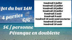 Concours en Doublette le 5 juillet 2024 - Pleudihen-sur-Rance - 22690