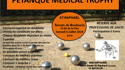 Concours en Doublette le 6 juillet 2024 - Saint-Raphaël - 83700