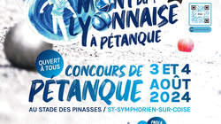 Concours en Triplette le 3 août 2024 - Saint-Symphorien-sur-Coise - 69590