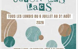 Concours de pétanque Ouvert à tous en Doublette le 24 août 2026 - Jugon-les-Lacs - Côtes d'Armor - 22