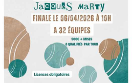 Concours de pétanque Officiel Vétéran en Triplette le 9 mars 2026 - Lieu à définir (66) - Pyrénées Orientales - 66