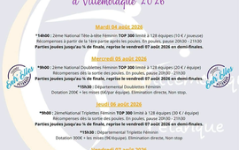 Concours de pétanque Officiel en Triplette Mixte le 7 août 2026 - Lieu à définir (66) - Pyrénées Orientales - 66
