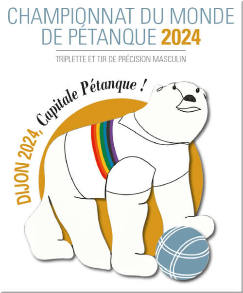 Concours de pétanque en Doublette - Championnat du Monde - Dijon
