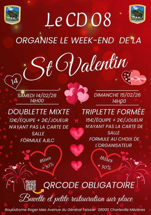 Concours de pétanque en Triplette - Départemental - Comité des Ardennes