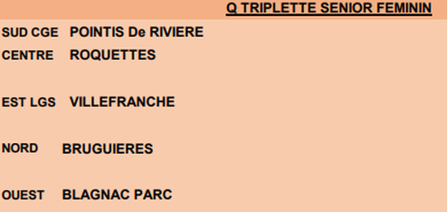 Concours de pétanque en Triplette - Qualificatif Championnat - Lieu non défini