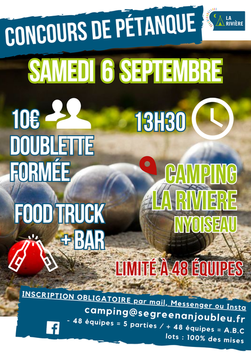 Concours de pétanque en Doublette - Nyoiseau