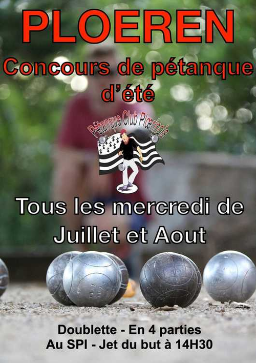 Concours de pétanque en Doublette - Ploeren