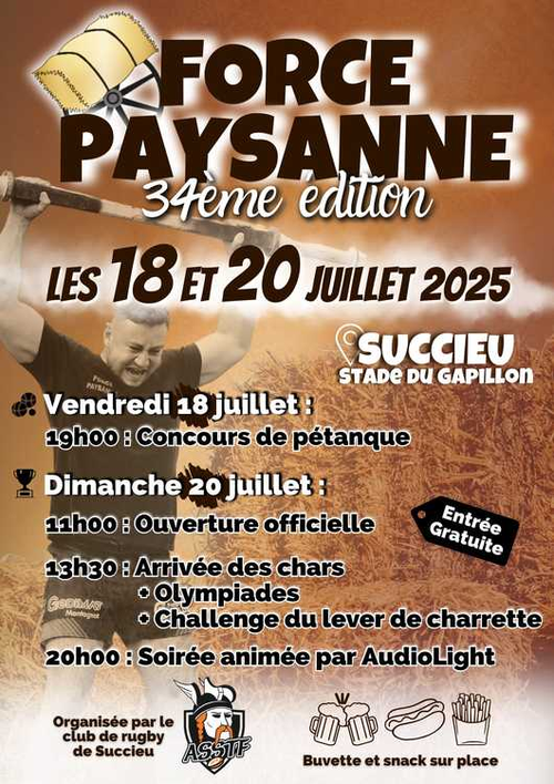 Concours de pétanque en Doublette - Succieu