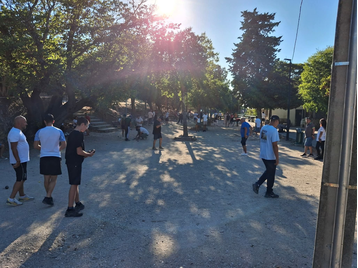 Terrain de pétanque du club LA BOULE DU CALVAIRE D'ALLEINS - Alleins
