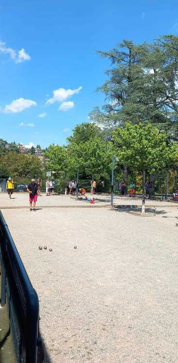 Terrain de pétanque du club Les Amis Réunis - Sorbiers