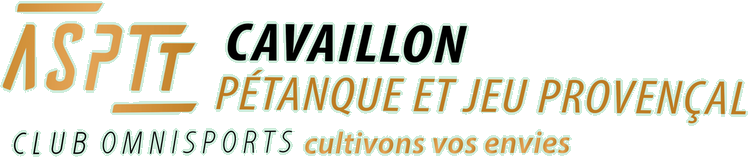 Logo du club de pétanque ASPTT Cavaillon - club à Cavaillon - 84300