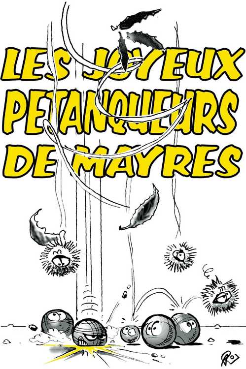 Logo du club de pétanque Les joyeux pétanqueurs de Mayres - club à Mayres - 07330