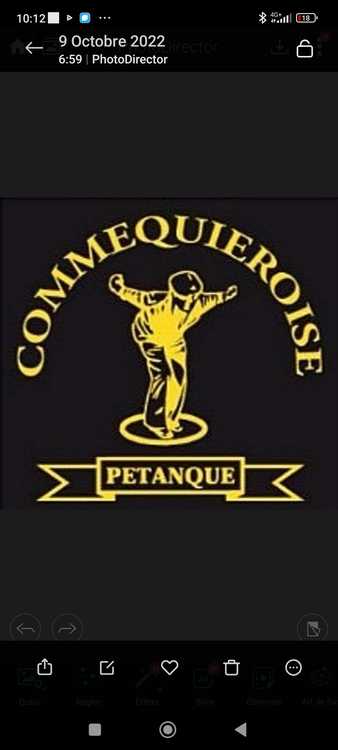 Logo du club de pétanque Pétanque Commequieroise - club à Commequiers - 85220