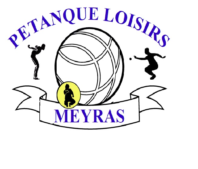 Logo du club de pétanque Pétanque loisirs Meyras - club à Meyras - 07380