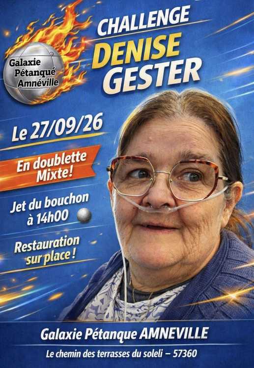 Concours en Doublette Mixte le 27 septembre 2026 - Lieu à définir (57) - 00000