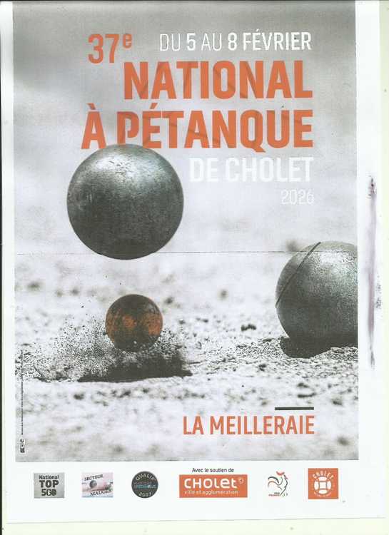 Concours en Triplette le 7 février 2026 - Lieu à définir (49) - 00000