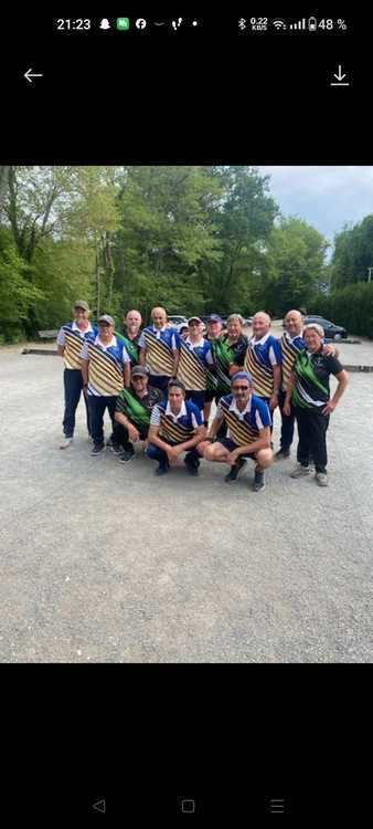 CDC Promotion A - Résultat du club de pétanque CRAB PETANQUE