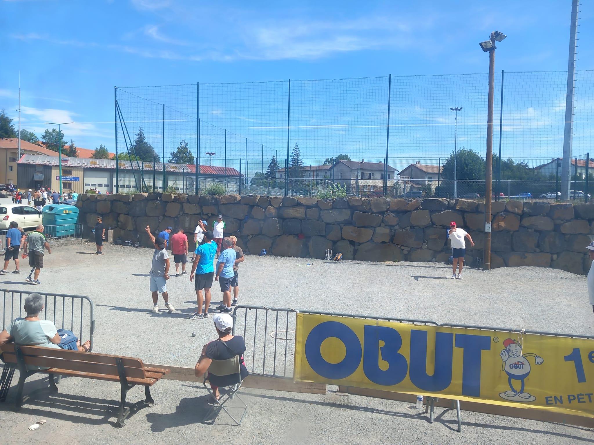 Terrain de pétanque du club LA BOULE DU PLATEAU - Coucouron