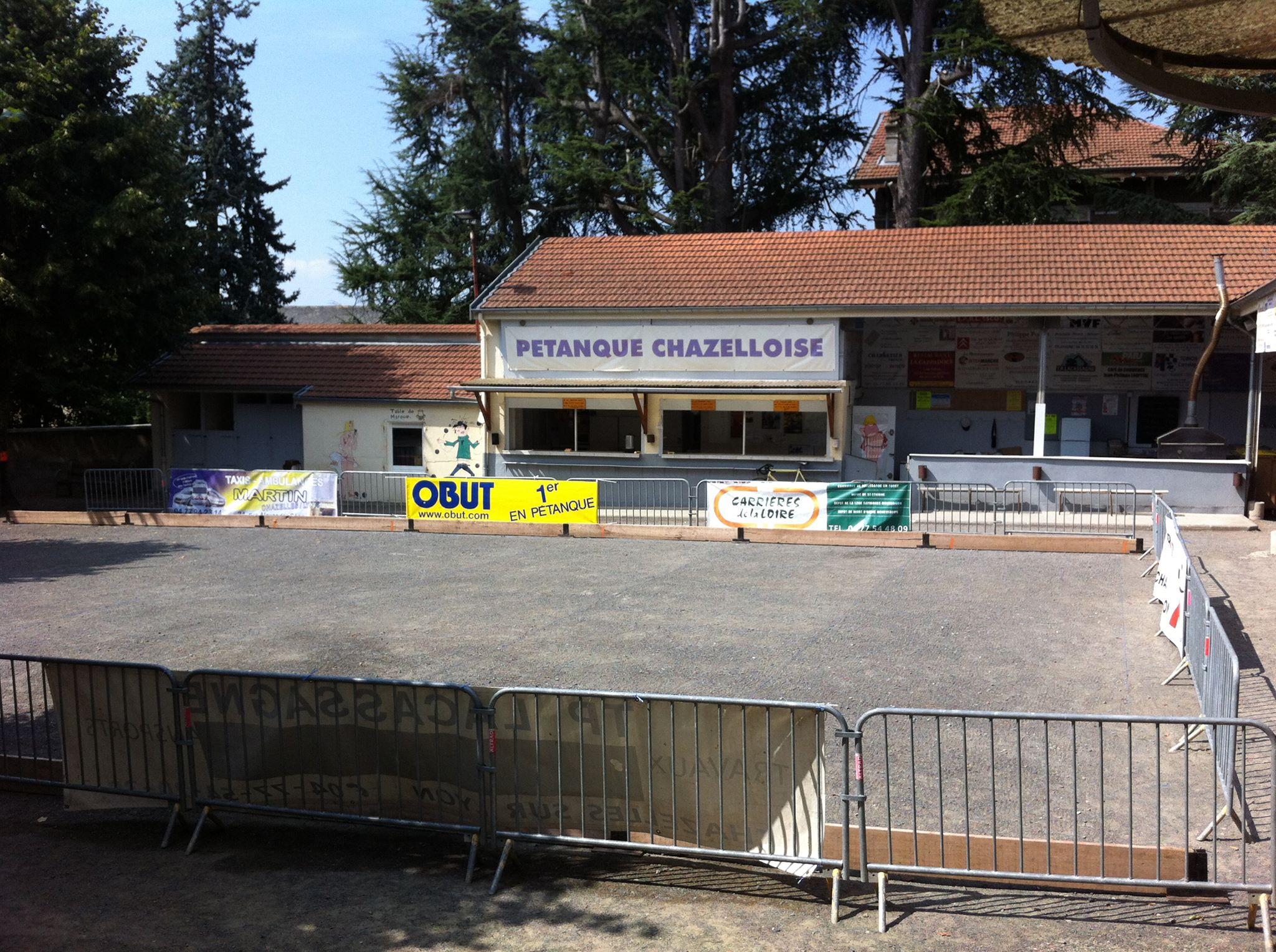 Terrain de pétanque du club Pétanque Chazelloise - Chazelles-sur-Lyon