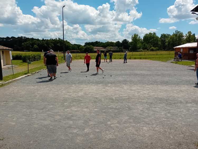 Terrain de pétanque du club PETANQUE MARCENAISIENNE - Marcenais