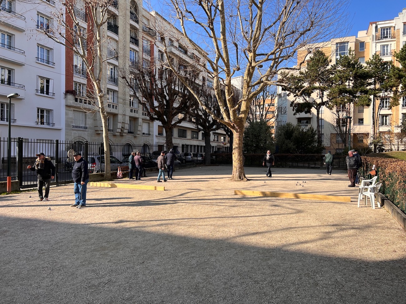 Terrain de pétanque du club Sphère Béconnaise Asnièroise - Asnières-sur-Seine