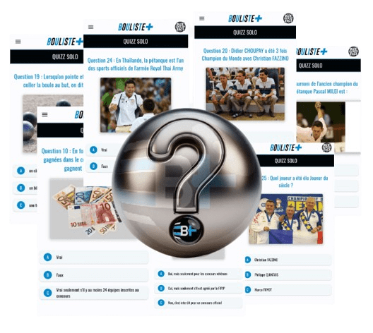 Quiz gratuit en mode solo ou multijoueur sur l'application Bouliste+